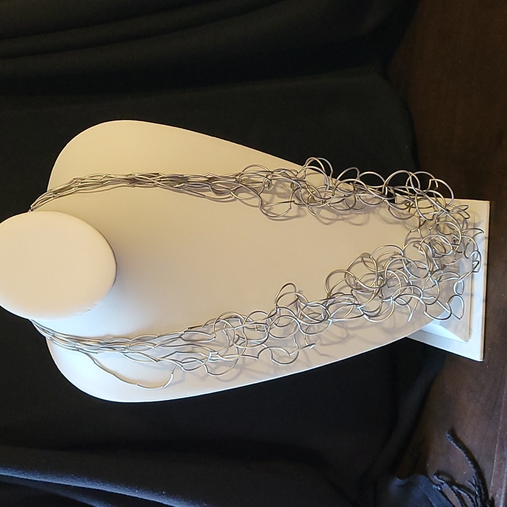 Silver necklace